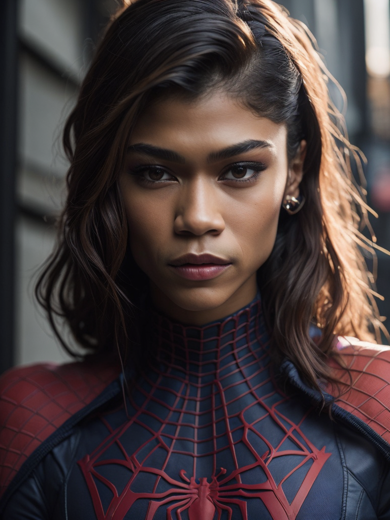 zendaya as spiderman