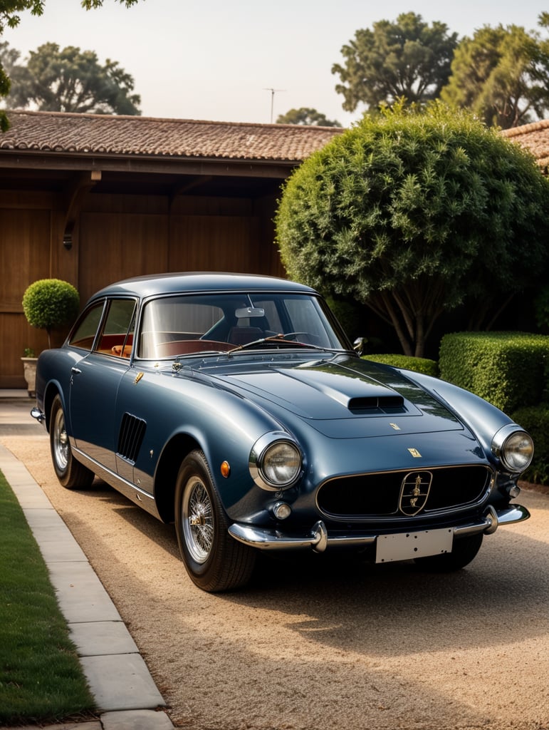 Create an elegant 2 door station wagon using a Ferrari 250 GT