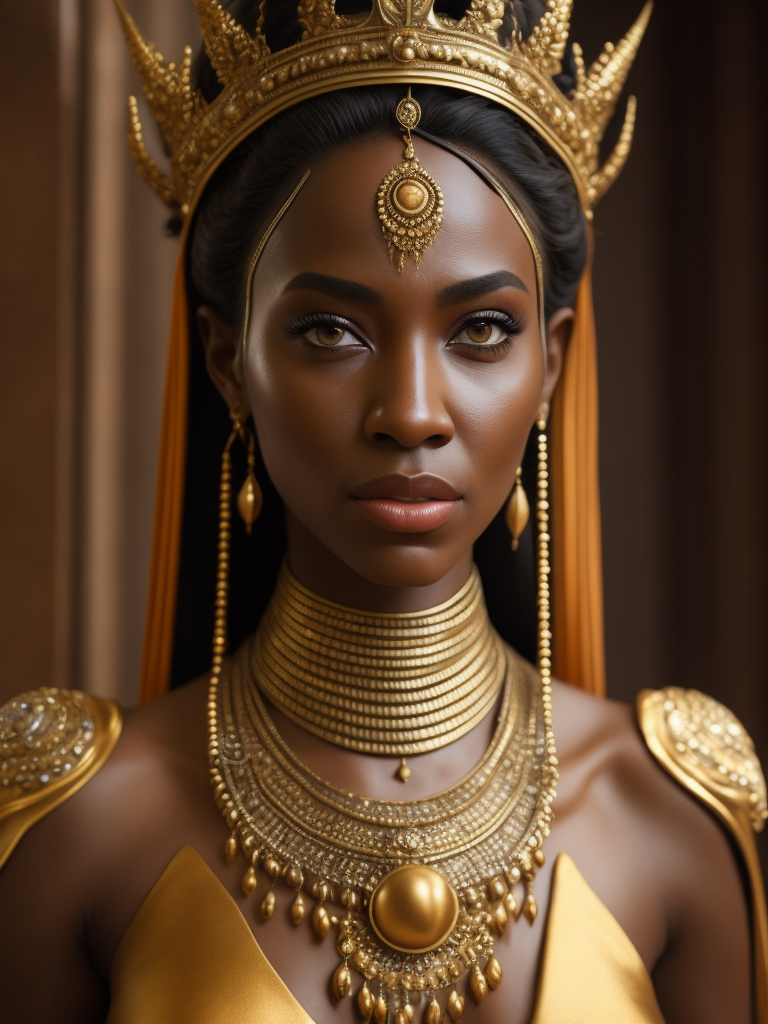 a photorealistic queen Bathsheba from the Bible, extremely detailed, detailed symmetrical realistic face, natural skin texture, extremely detailed skin with skin pores, peach fuzz, wearing a masterpiece, Israeli beauty, golden accessories with gemstones, award winning photo, nikon d850 film archival photography, kodak portra 400 camera f1.6 lens, extremely detailed, amazing, fine details, rich golden color, texture hyper realistic, spectacular lighting, unreal engine, trending on artstation, cinestill 800 tungsten, looking at viewer, realistic photo, RAW photo, high quality, high resolution, sharp
