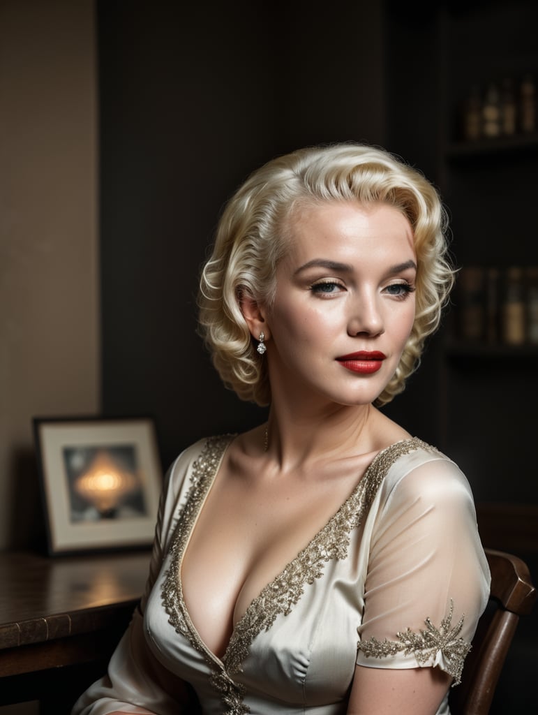 a Very Rare Photo of Marilyn Monroe