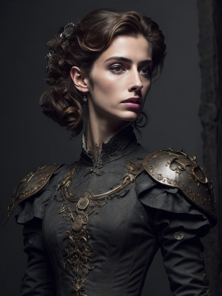 Princess Leonor Of Spain as a (Lady Mechanica), art by Alice Blake