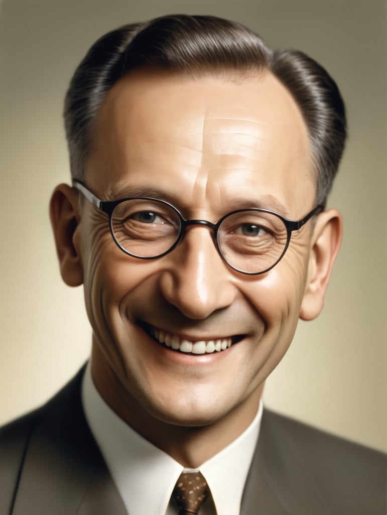 portrait of a smiling kurt lewin