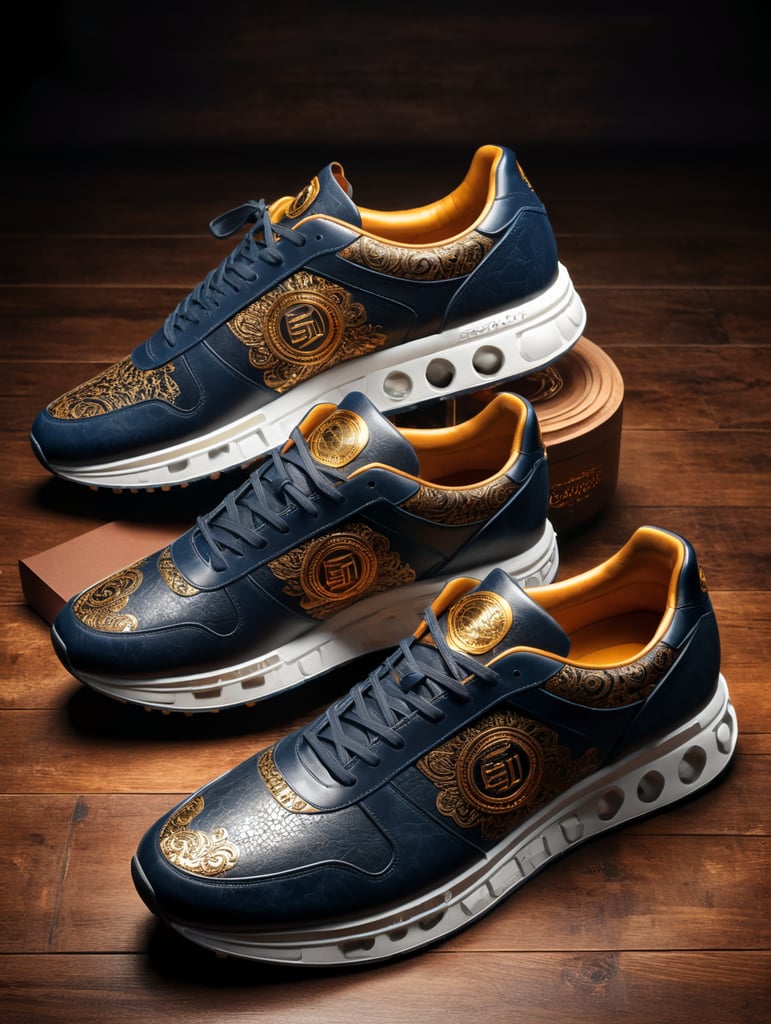 Luxury men and women Sneaker shoes, with printed logo: divine.