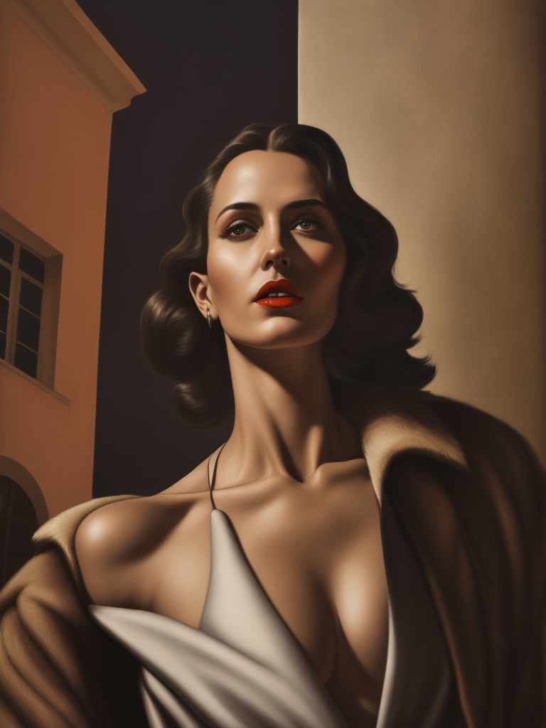 The Last Human on Earth by Tamara de Lempicka