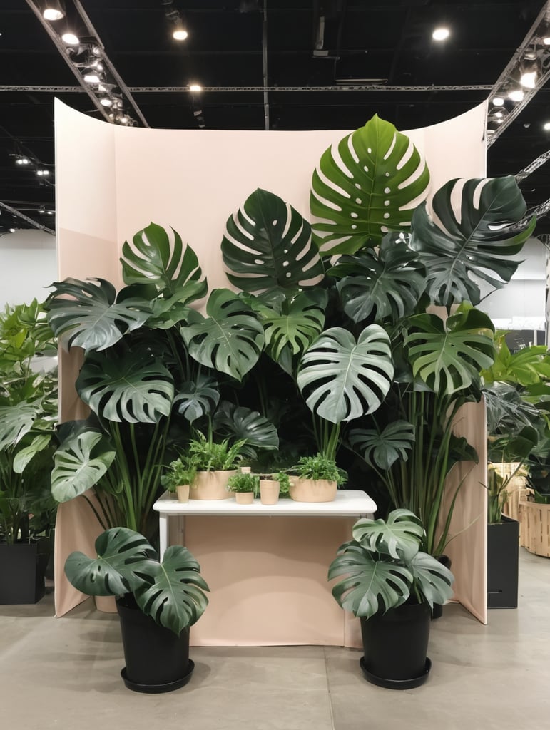 Premium Free ai Images | Exotic Greenery on Display