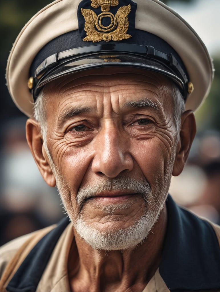 marinero viejo con solo un diente