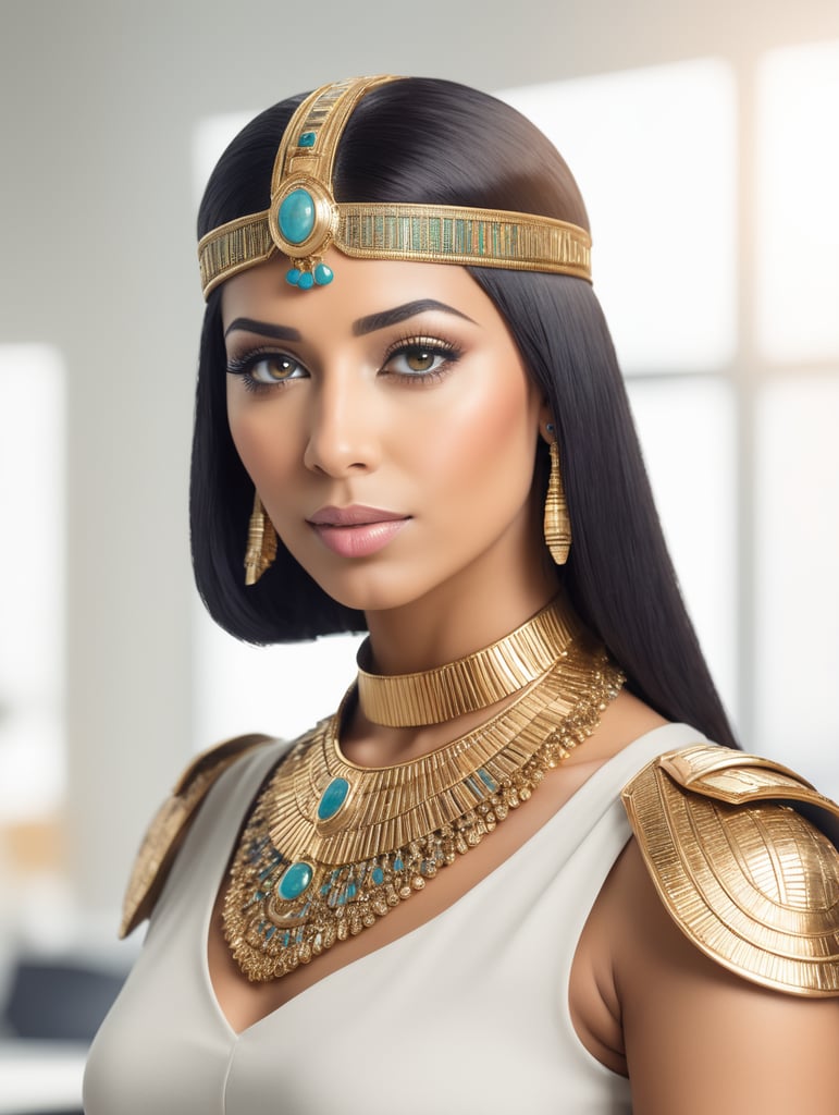 Cleopatra as a office worker