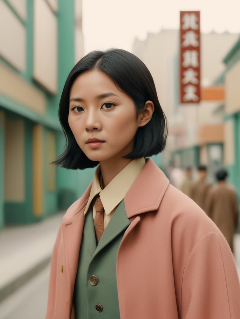 Wes anderson asian female