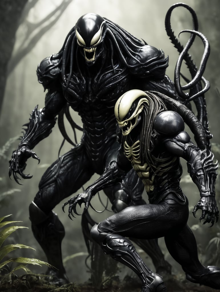 alien vs predator symbiote version