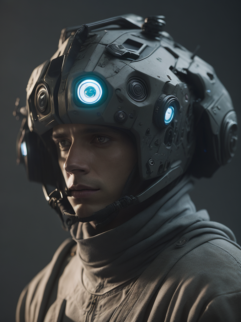 a gamepad from a console from the future, hard surface, SciFi