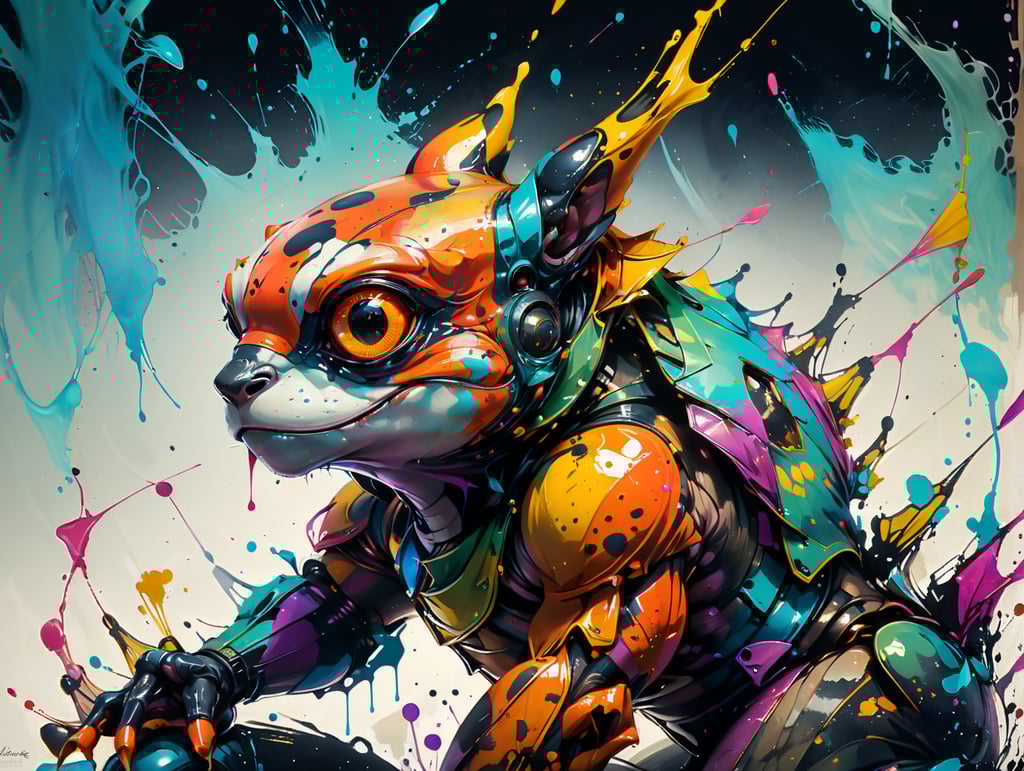 native harlequin frog shooting bow