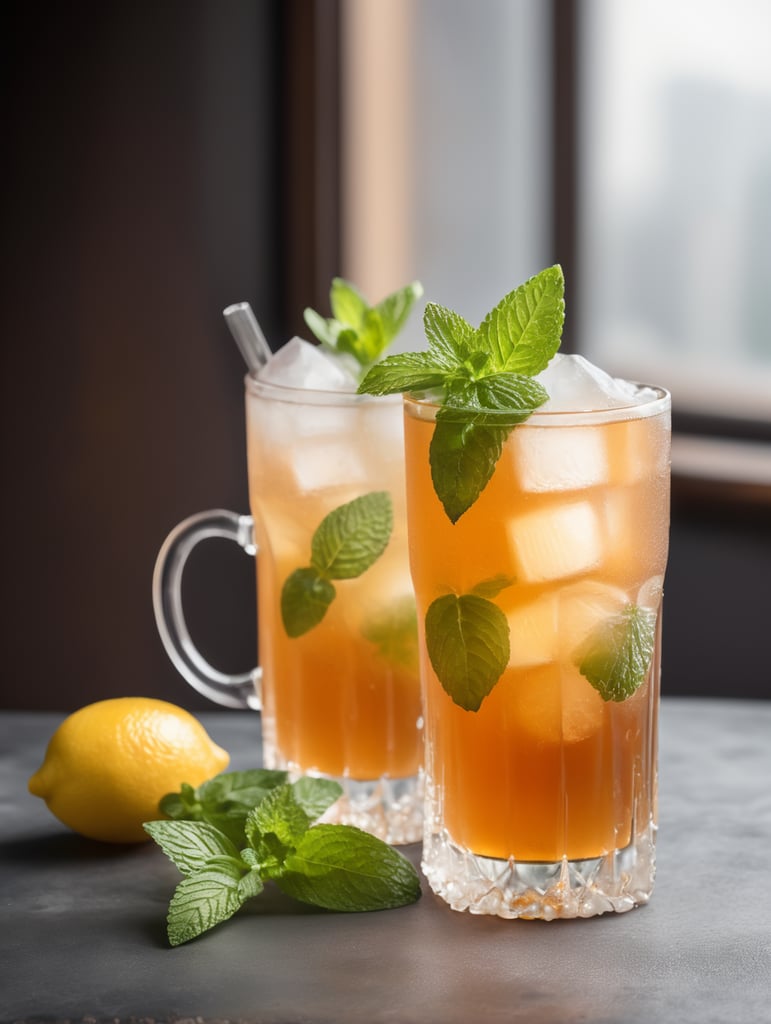 Ice lemon tea