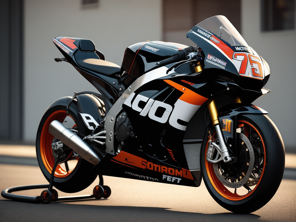 a motogp inspired motorcycle livery for a street bike