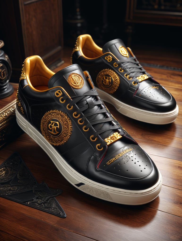 Luxury Sneaker shoe, with logo called divine