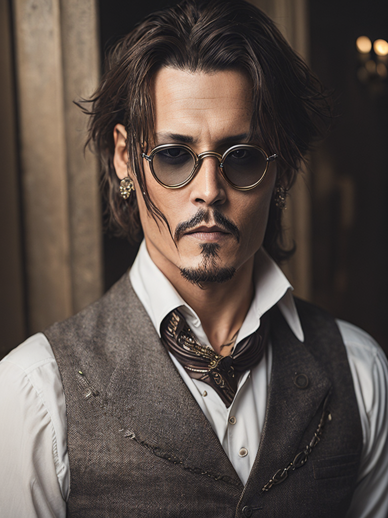 Johnny Depp steampunk style