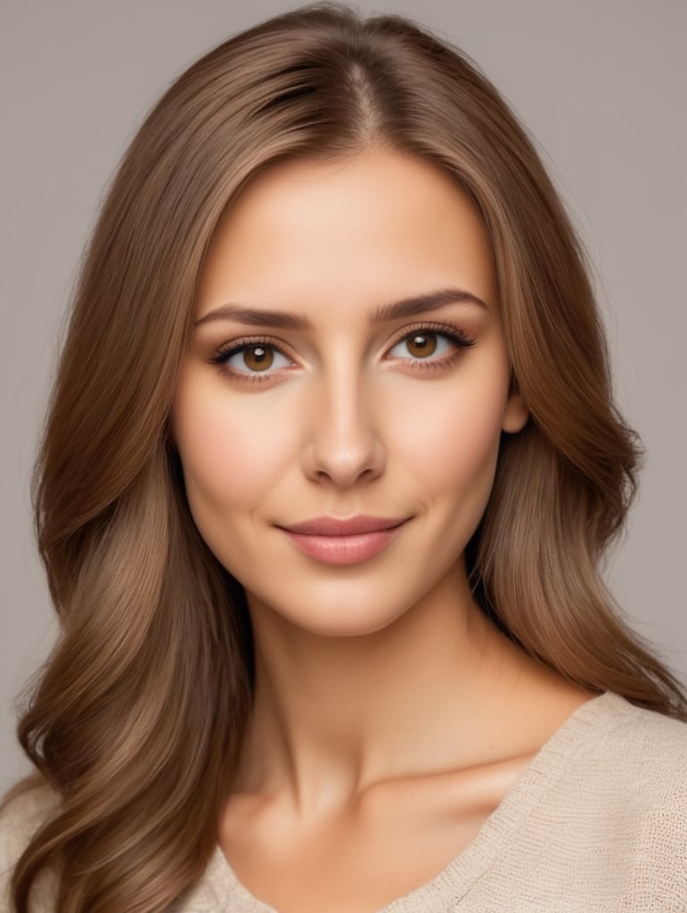 Slovakian woman age 29 with light brown hair and brown eyes