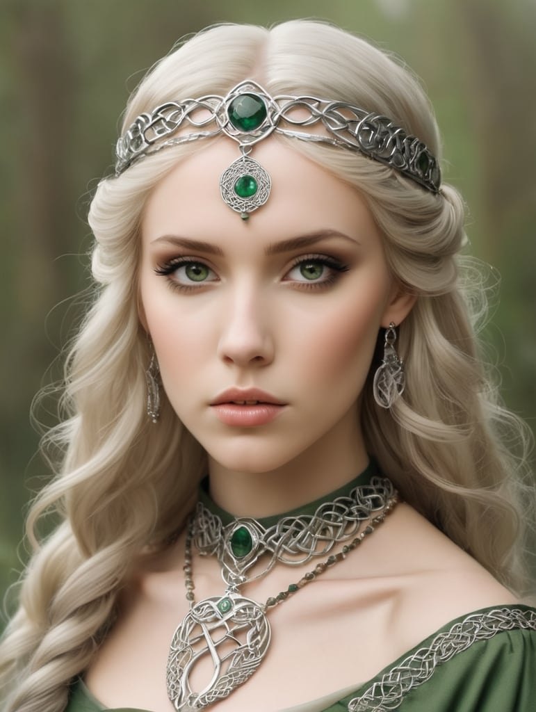Celtic beautiful princess