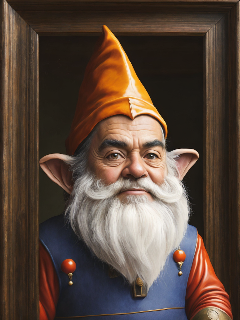 Portrait of a gnome