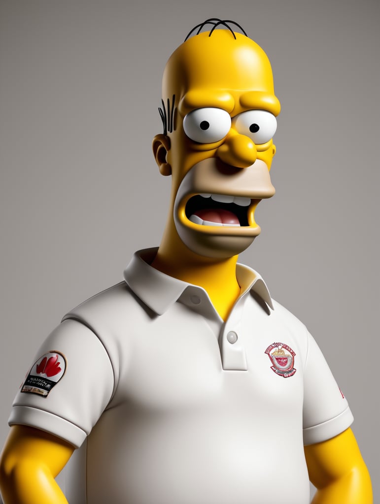 homer simpson as Johnny wilkinson