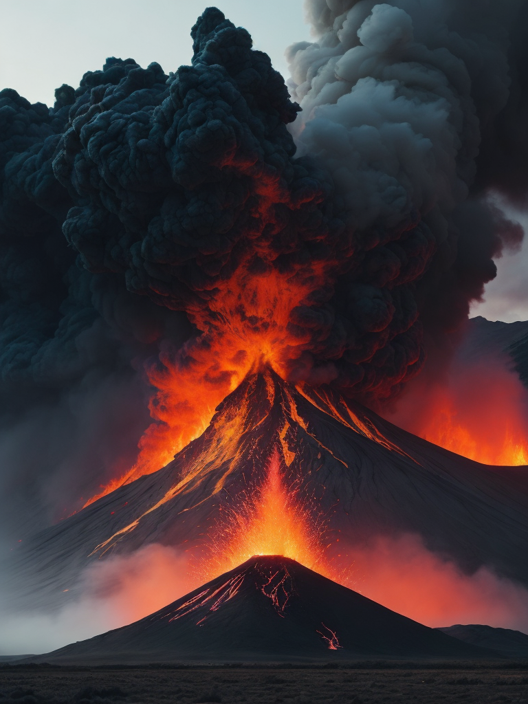 Icelandic volcano eruption