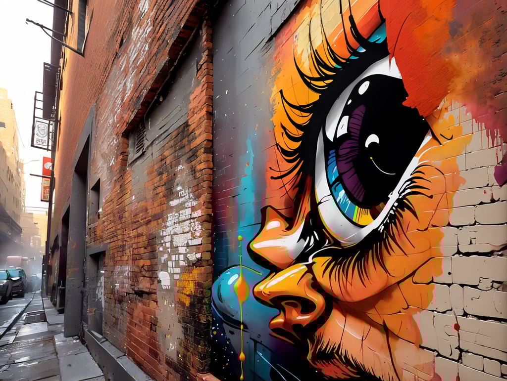 Straight on view of just a brick wall