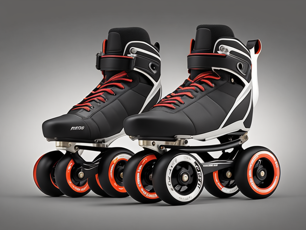 roller blades with four rollers