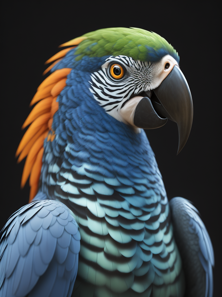 Give me a holographic parrot