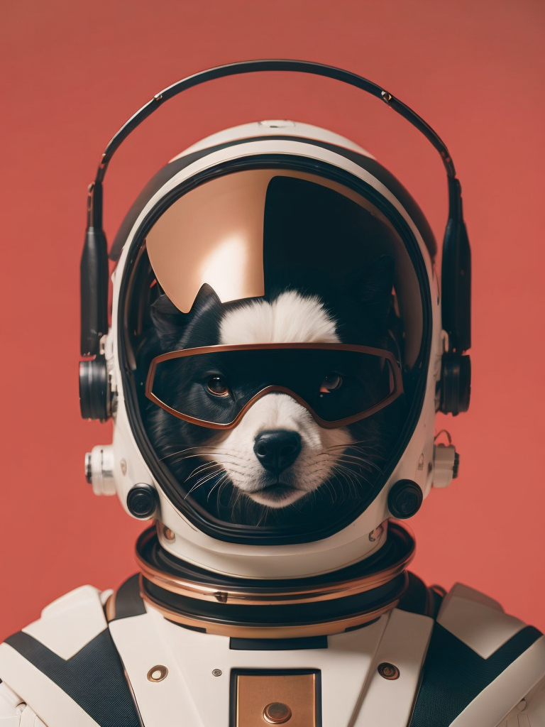 minimalistic fashionable gloomy portrait of space rocket robot, fur details, minimalistic design, minimal details, Versace, givenchy, film still from Wes Anderson, photograph, photoreal, 200mm, HD, f 2.0, highly detailed, accurate