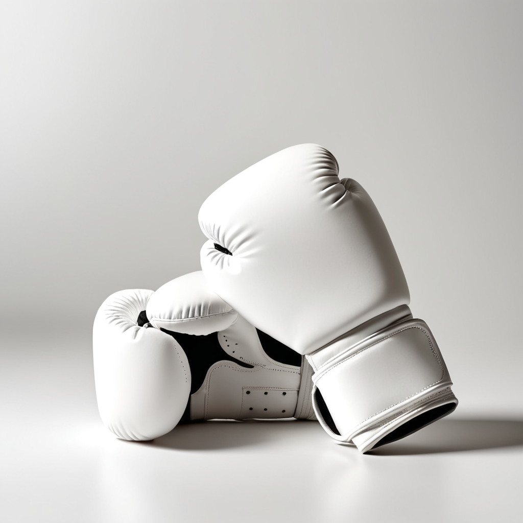 boxing gloves mockup