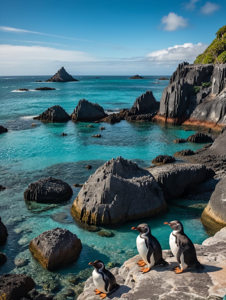 Galápagos Penguins