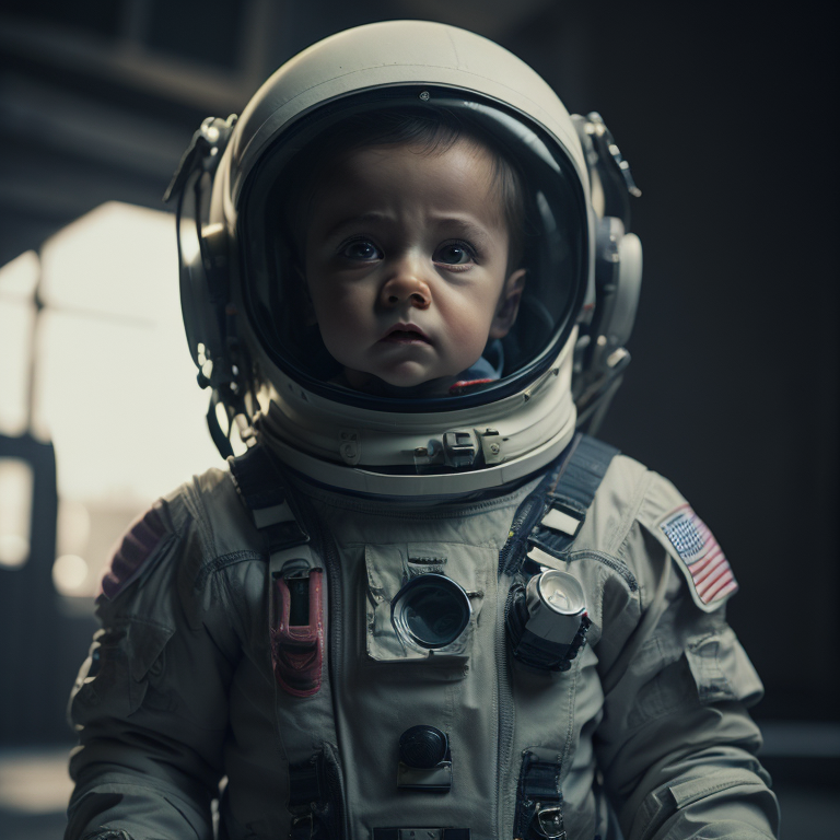 baby astronaut
