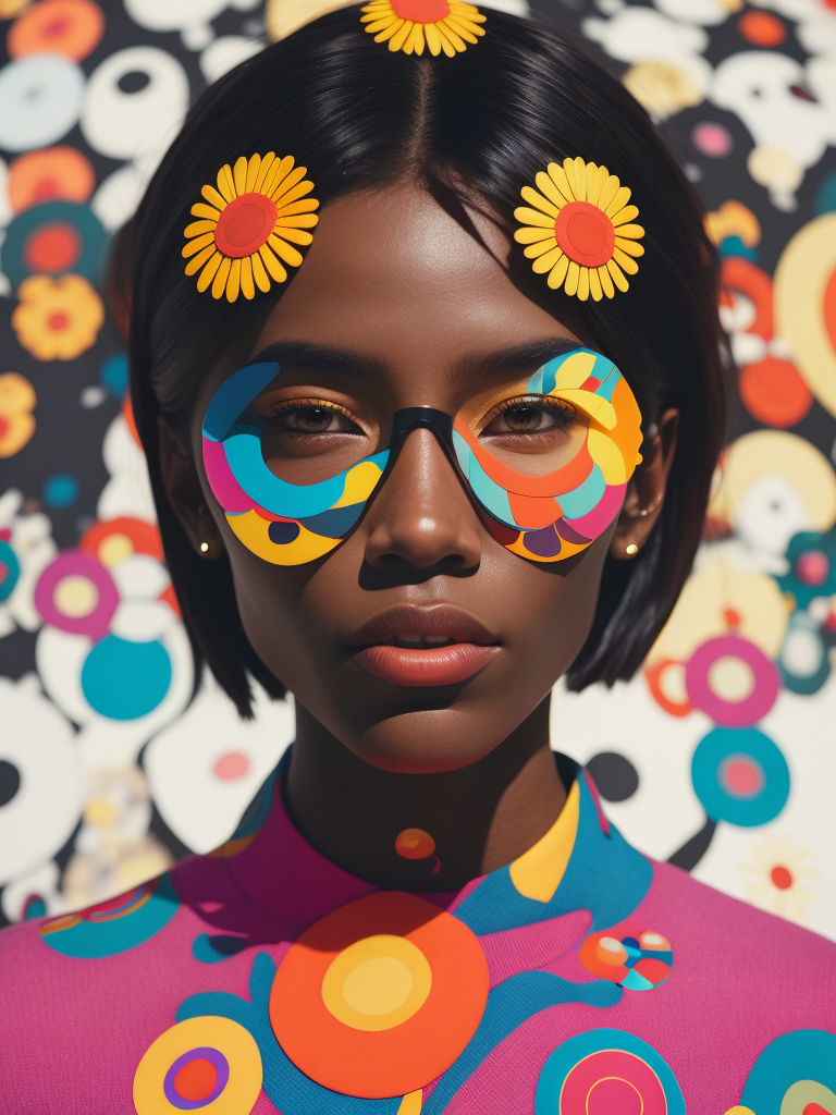 Glazier woman by Jimmy Marble and Takashi Murakami