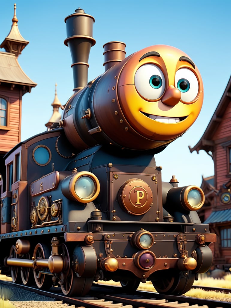 locomotive steampunk