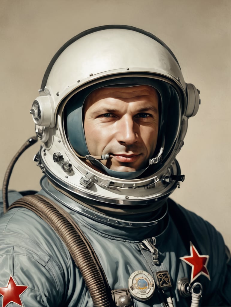 Советский космонавт Юрий Гагарин