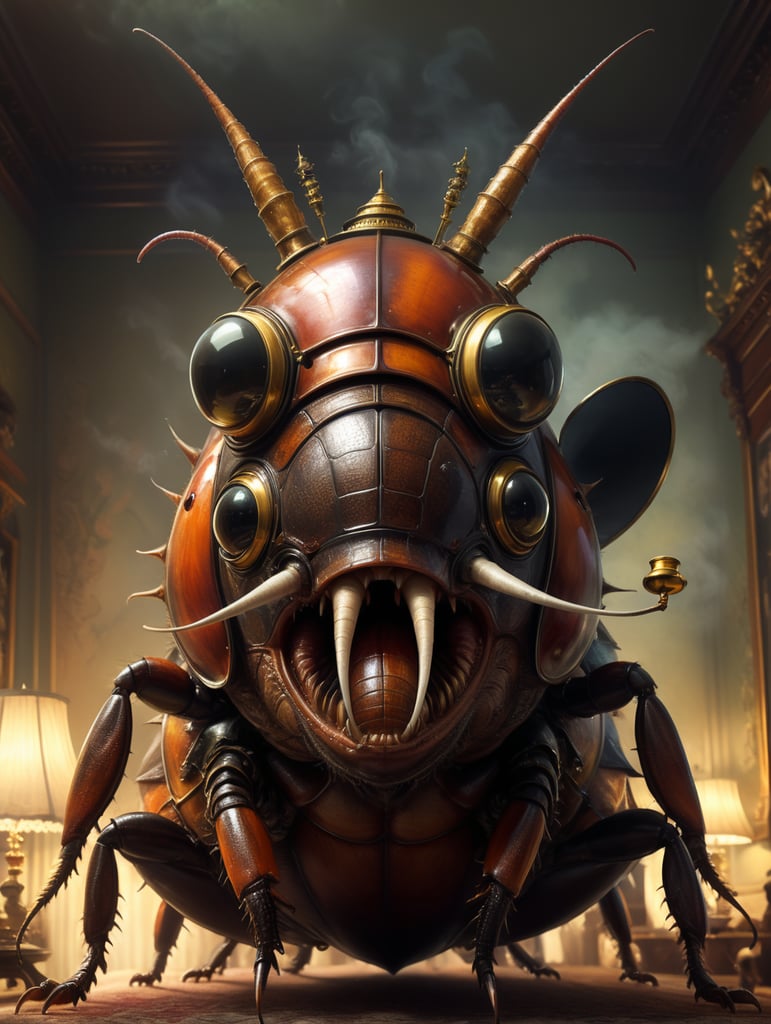 very weird cockroach