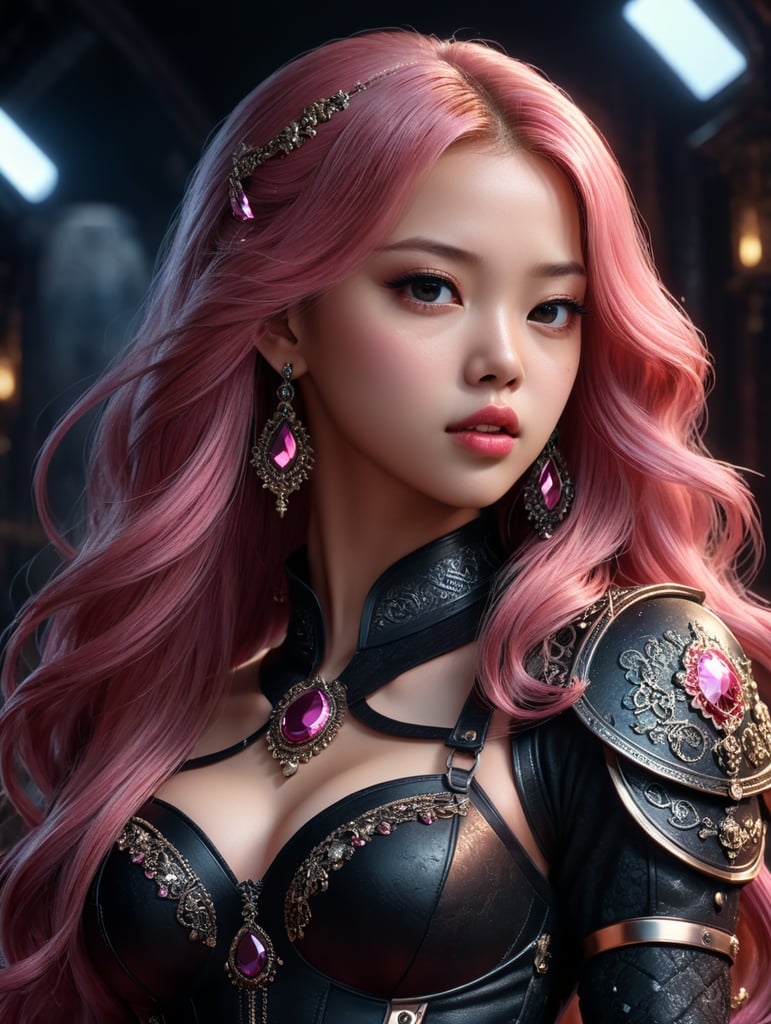 Blackpink in the style of Disney Animation