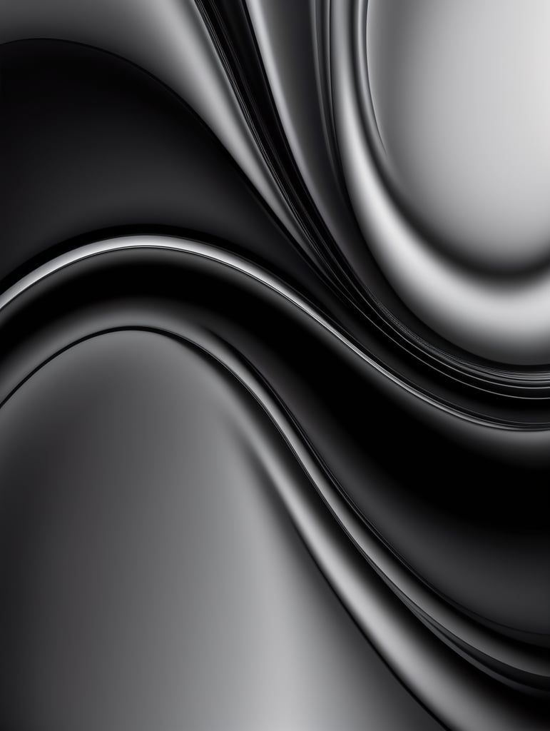 dynamic liquid gradients using black and grey