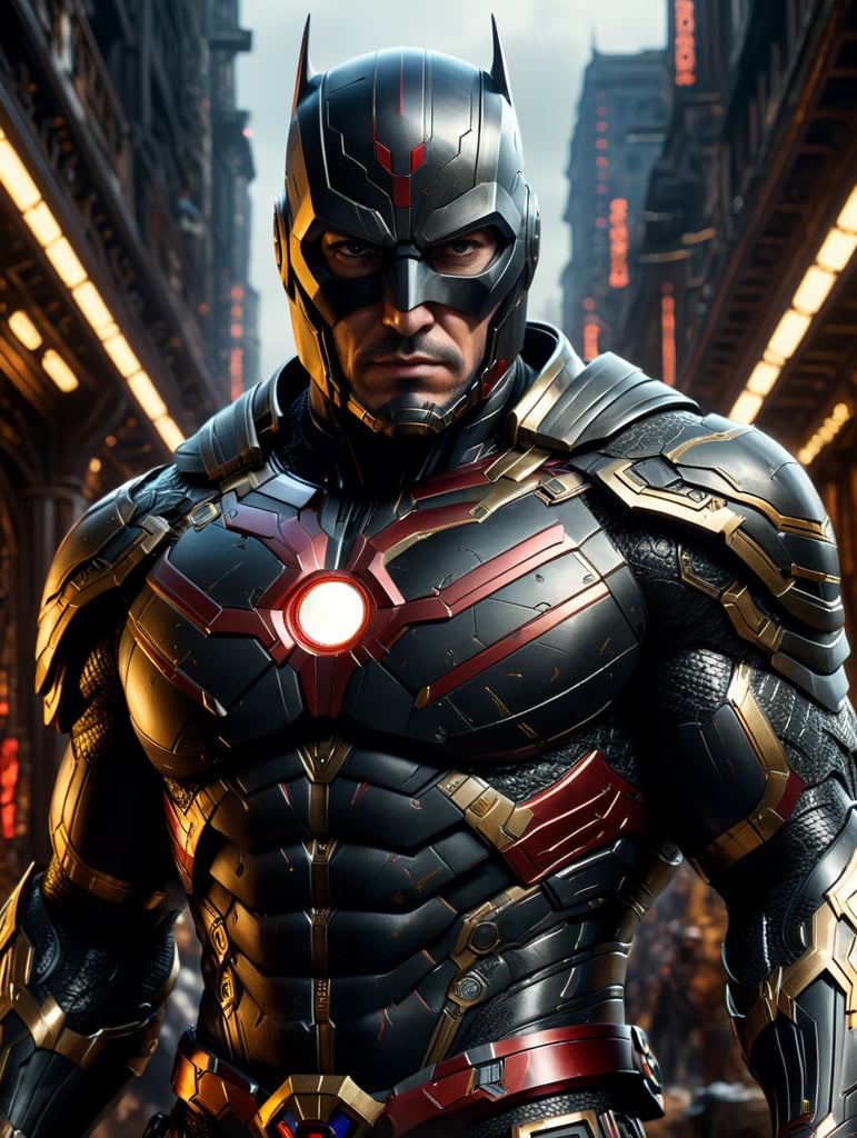 Futuraeestic super hero