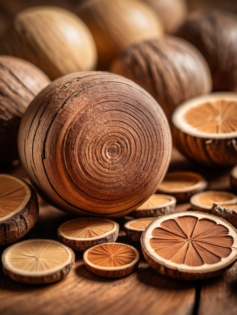 one sandalwood macro shot