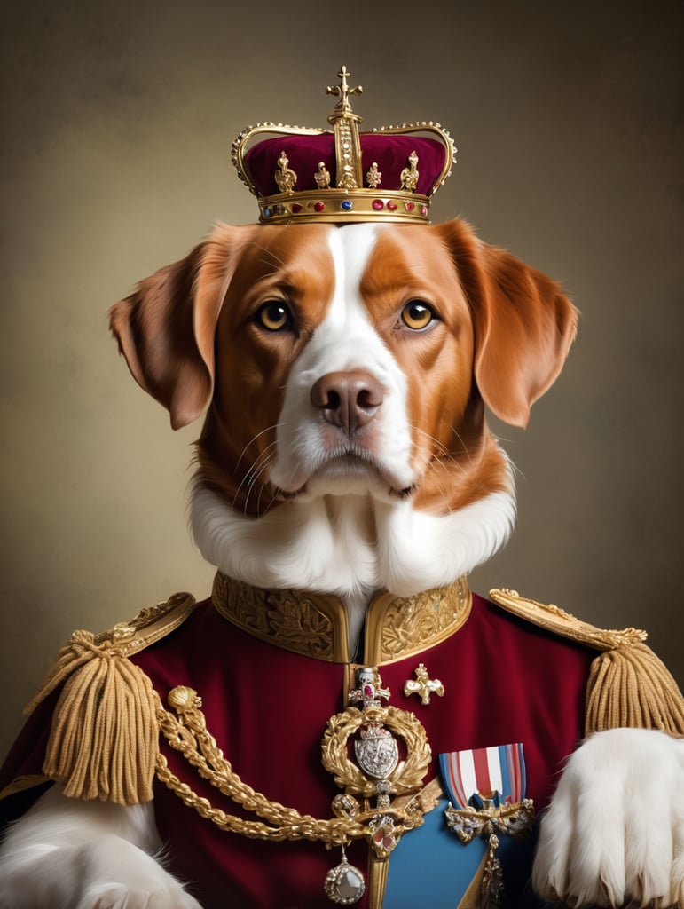 ROYAL PET POTRAIT