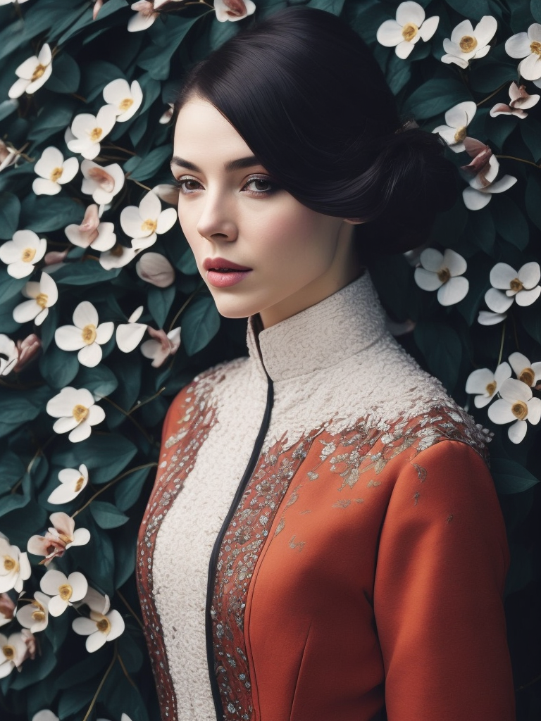 beautiful dogwood by Erik Madigan heck in the style of monet