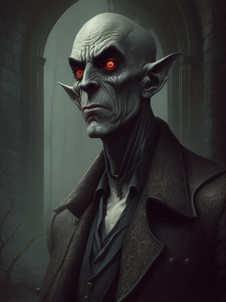 Premium Free Ai Images Ghastly Nosferatu Moebius Art