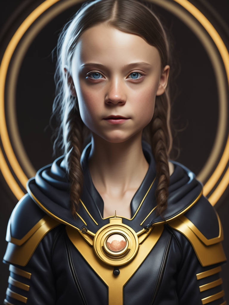 greta thunberg cosplaying sailor moon