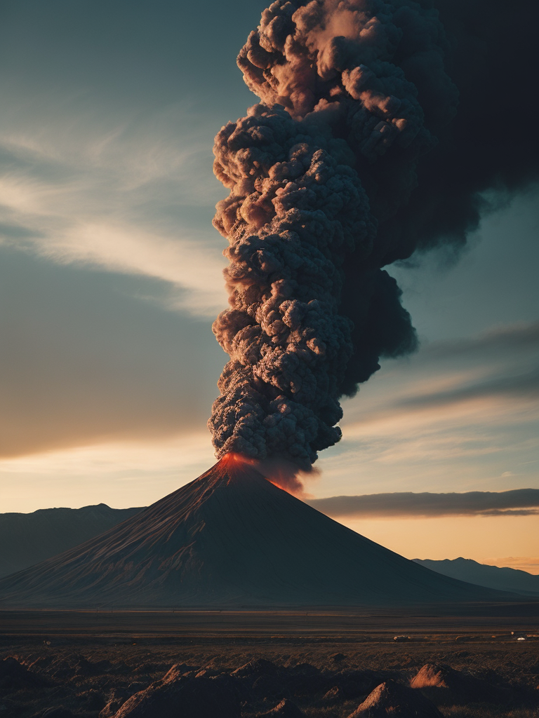Icelandic volcano eruption