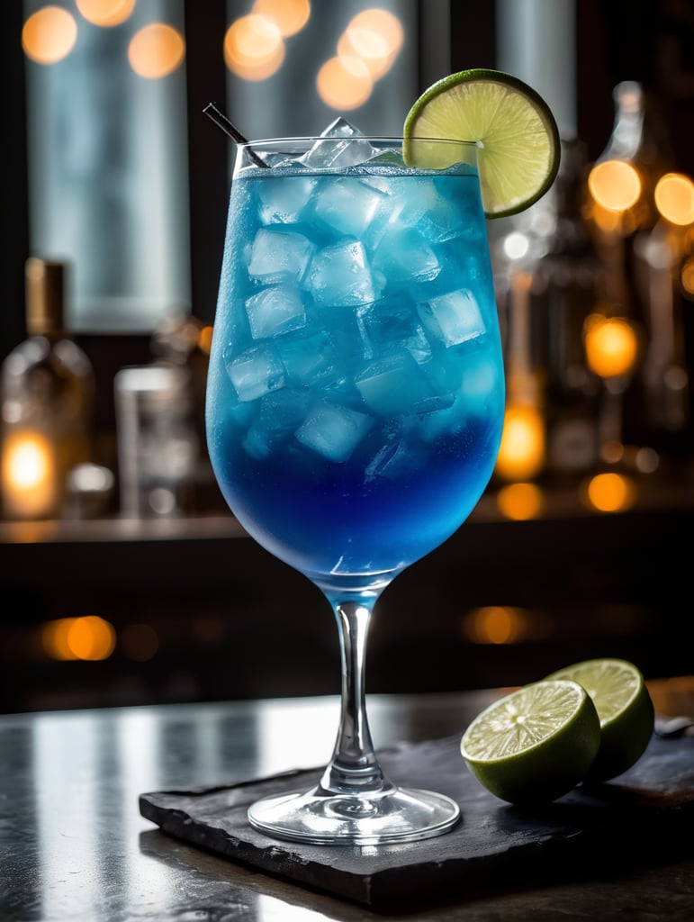 Cocktail blue mist
