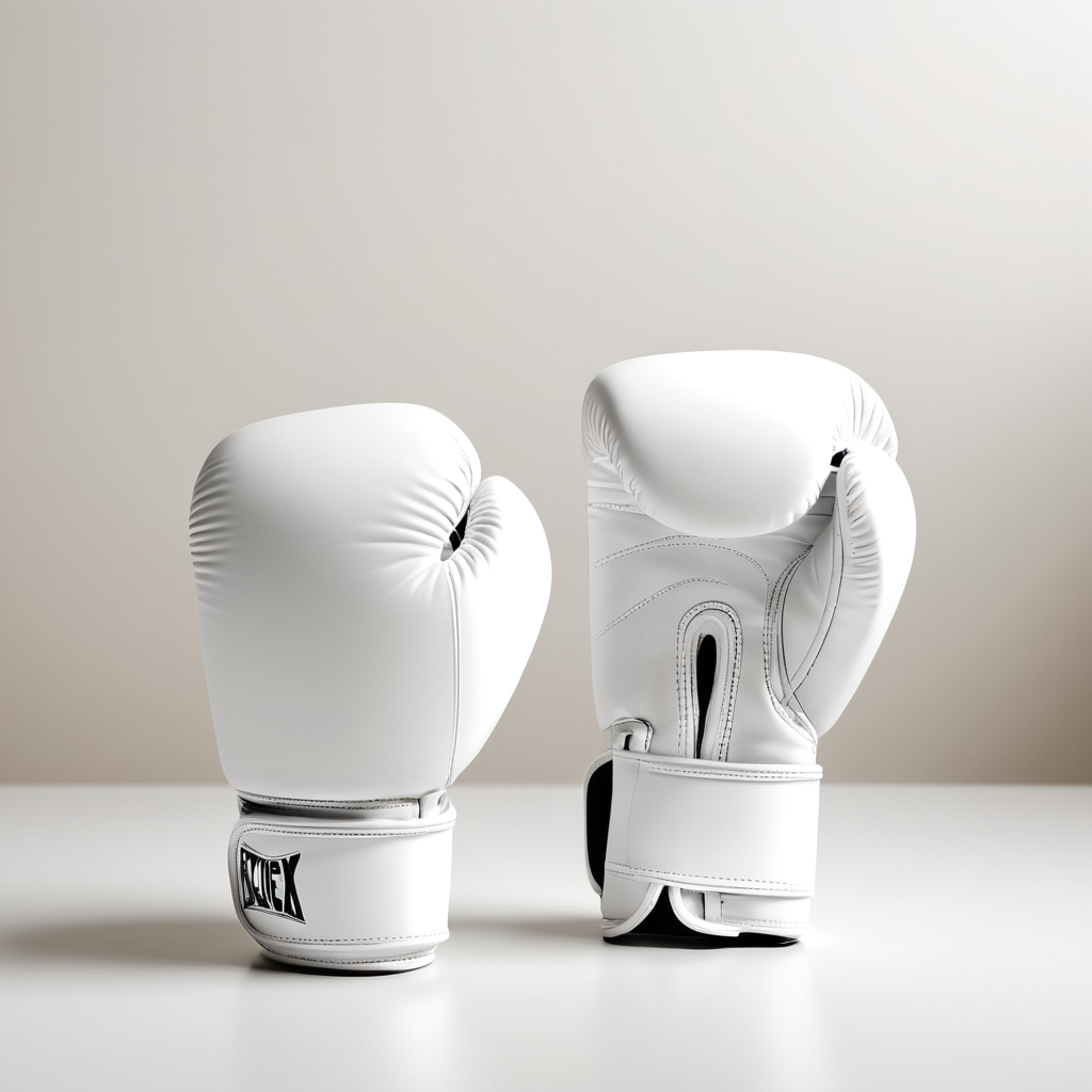 boxing gloves mockup