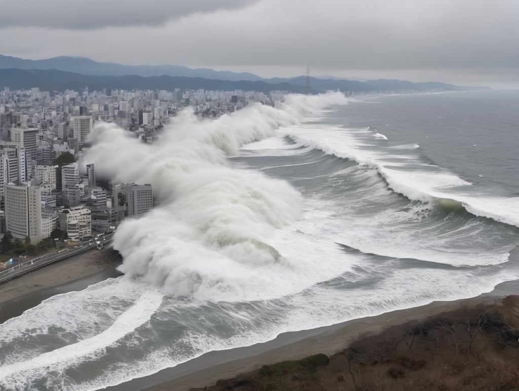 Japan earthquake, massive waves after earthquake hits Japan