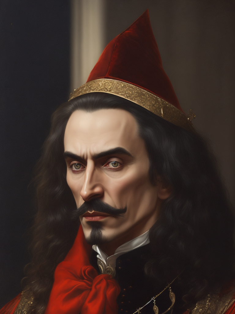 portrait of Vlad Dracula, real life