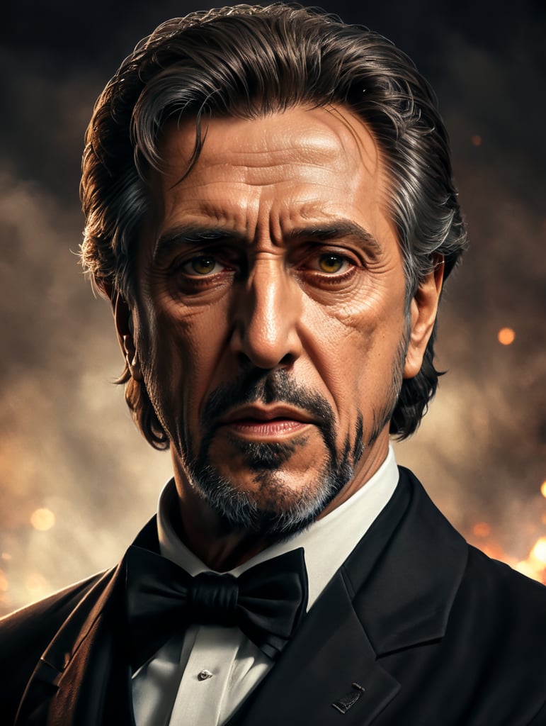 Al Pacino carries a weapon