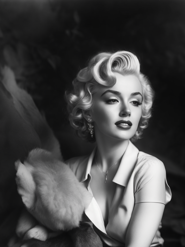 a Very Rare Photo of Marilyn Monroe